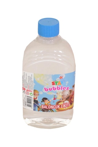 Köpük 3 Adet Baloncuk Likiti Yedek Baloncuk Solüsyon 500 Ml