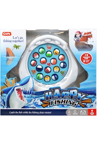 Ctoys Neşeli Balıklar Sesli Ve Hareketli Balık Tutma Oyunu 9989