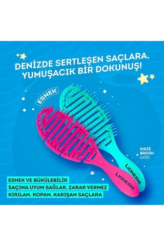 Tarko Lionesse 1940 Aynalı Seyahat Saç Fırçası