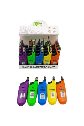 Uzayabilir & Doldurulabilir Renkli Mutfak Çakmağı 1 Adet Royale