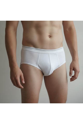 Bonbon Erkek Beyaz Renk Slip Bb2533