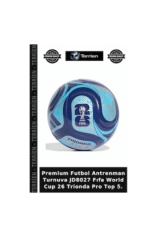 Premium Futbol Antrenman Turnuva Jd8027 Fıfa World Cup 26 Trionda Pro Top 5. Çok Renkli