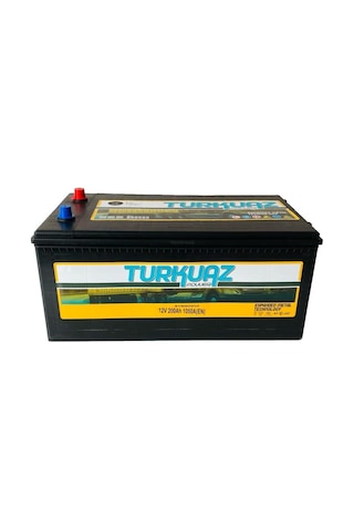 12V 200 Ah Turkuaz Akü Yiğit Akü Güvencesiyle 2 Yil Gar. Marin / 375817549