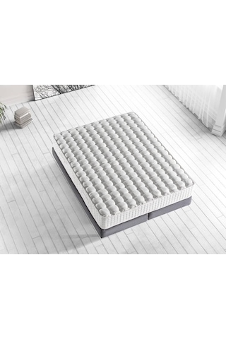 Nironyatak Niron London Yatak 80X200 Cm Tek Kişilik Paket Yaylı Alev Gecikti
