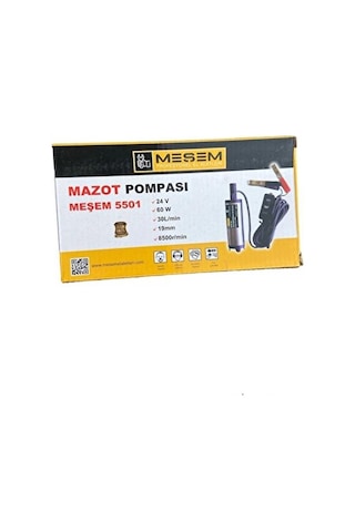Mazot Pompası 60w 51mm 12wot Paket