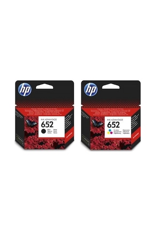 Hp 652 Siyah. Renkli Kartuş F6V24Ae. F6V25Ae Siyah F6V25Ae