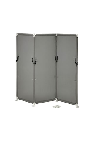 Ikea Ytterskär Paravan, Gri, 185x150 Cm