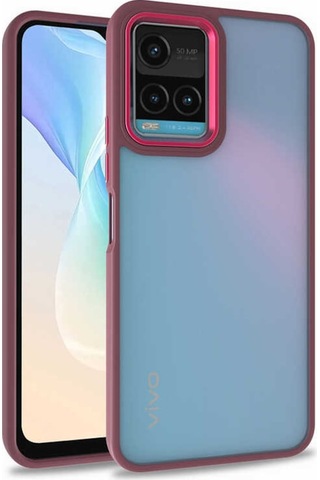 Vivo Y32 Kılıf Zore Flora Kapak (543123713)