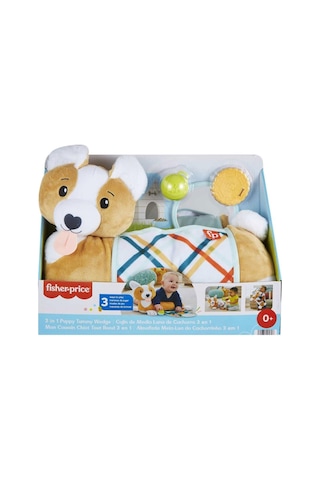 Fisher-Price 3ü1 Arada Köpekçik Uzanma Yastığı HJW10