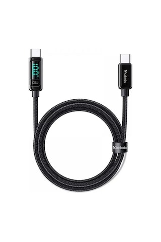 Mcdodo Ca-8820 Type-c Type-c 100w Pd Dijital Ekranli Data-şarj Kablosu 5a 1.2m, Sku: Smg8690010141651