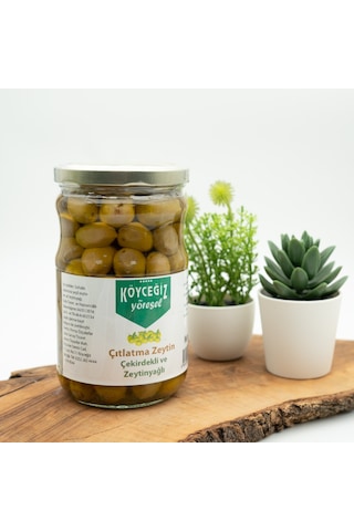 Köyceğiz Yöresel Ekincik Çıtlatma Zeytin 600 G