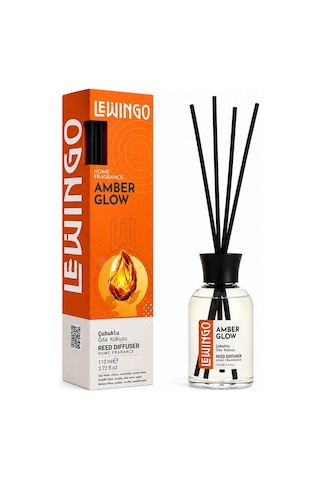 Lewingo Bambu Ortam Kokusu 110ml Cam Şişe Amber Glow - 24'li Paket Diğer