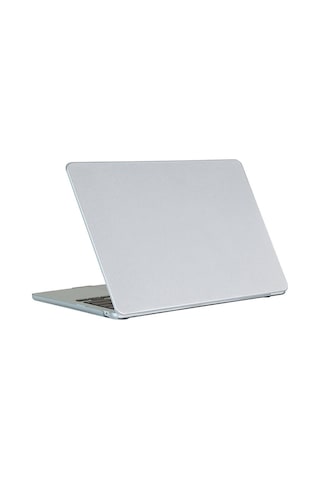 Macbook Uyumlu Air 13.6" M3 A3113 Kılıf Premium İnce Pc Mat Bottom Kapak 001