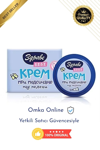 Zdrave Bebe Pişik Tahriş Kızarıklık Kremi 40g