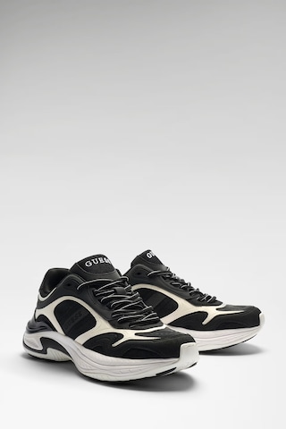 Guess Squan Erkek Sneaker Ayakkabı Fmjsquele12 Siyah