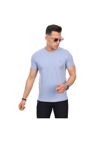 Kozik Standart Fit Bisiklet Yaka Erkek Tişört 5'li Çok Renkli 88975 Çok Renkli