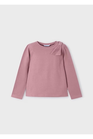 Mayoral Kız Çocuk Uzun Kollu T-shirt 4064m Pembe