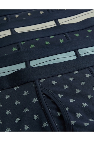 Marks & Spencer 5'li Desenli Trunk Lacivert