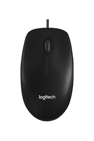 Logitech M100 1000dpı Usb Kablolu Mouse Siyah 910-006652 Diğer
