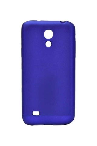 Samsung Galaxy Uyumlu S4 Mini Kılıf Zore Premier Silikon Kapak Saks Mavi