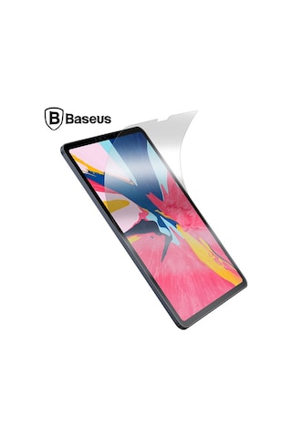Baseus Apple Uyumlu iPad Pro 12.9 İnch 2021-2020-2018 Paper Like Film Darbe E