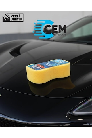 Cem Car Care Oto Yıkama Süngeri Poşetli