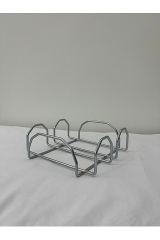 Özel Tasarım Kare Peçetelik Krom