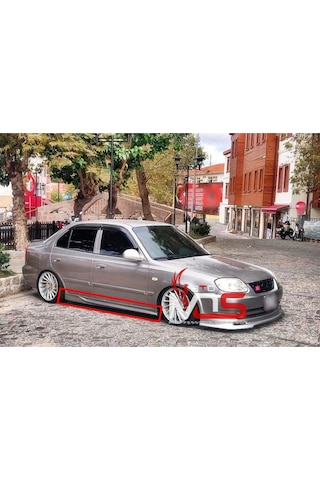 Hyundai Accent Admire Custom Marşpiyel Sağ Sol Takım Fiberglass Boyasız