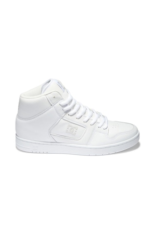 Dc Shoes Adys100743 Manteca 4 Hi White/white/battleship Erkek Sneaker 001