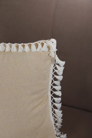 Dnc Home Tekstil Ndchome Sarı Ponponlu Kırlent Kırlent Kılıfı43 X 43