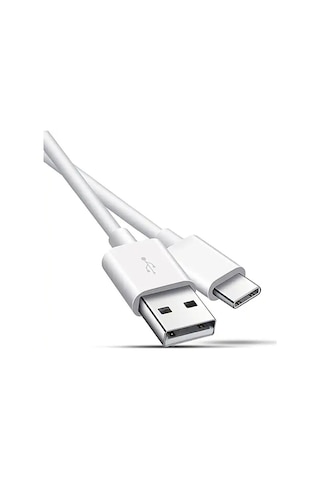 Adaman Premium 0,9 Metre Type-c Usb Hızlı Şarj Ve Data Kablosu 3 Amper Beyaz