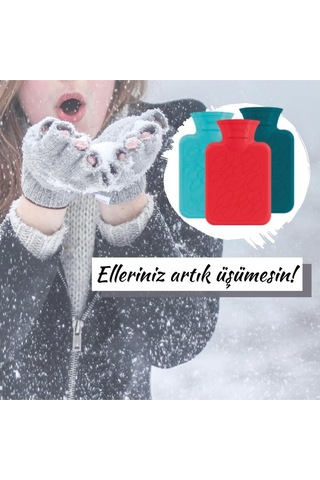 Fashy Cep Model Sıcak Su Torbası Kırmızı Arduvaz