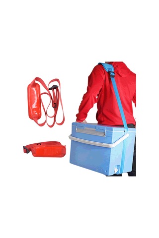 Homyl Ayarlanabilir Omuz Kemeri Balıkçılık Kutusu Kırmızı