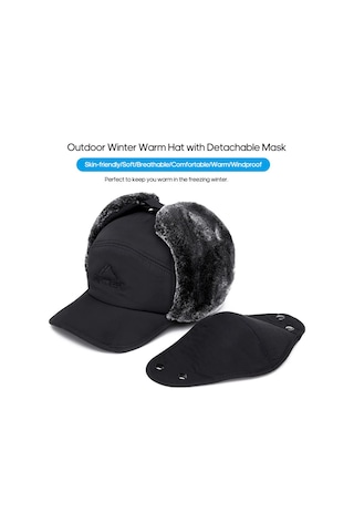 Pasifix Outdoor Windproof Maskeli Şapka