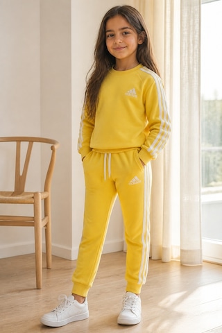 Eray Alp Kids Kız Çocuk Sarı Şeritli Takım