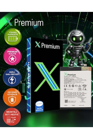 Xpremium Oppo A16k Uyumlu Batarya Pil Süper Yüksek Kalite 4230 Mah Blp817