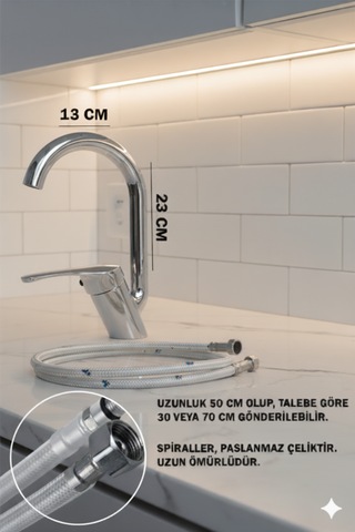 02-44 Lavabo Banyo Bataryası Robot Duş Takımı Musluk Armatür Siyah Beyaz Krom Gold Renkler Krom