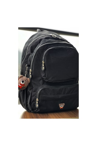 Nemo Group Siyah Okul Seyahat Sırt Spor Çantası