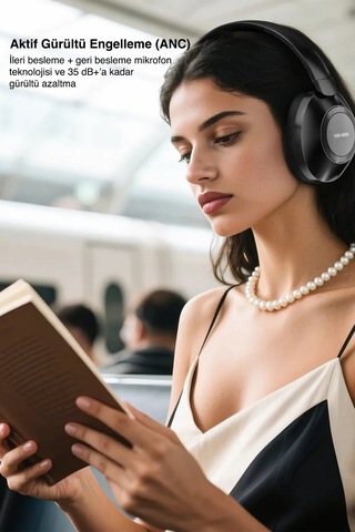 Ven-dens VD-HP012 Bluetooth 5.3 Kulak Üstü Kulaklık