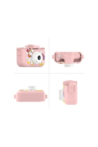 Hallow D12393PU 1080P 48 MP Unicorn Dijital Çocuk Kamerası