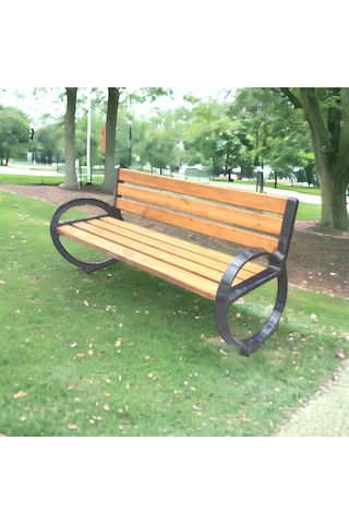 Dış Mekan Oturma Bankı, Alüminyum Döküm Park Bankı-317