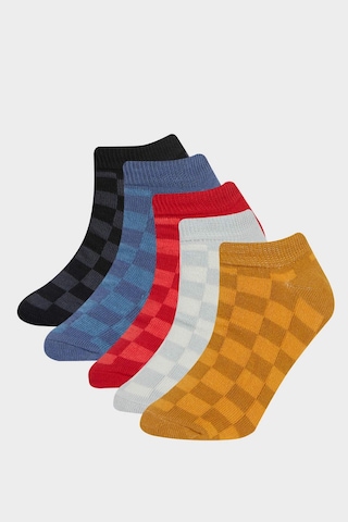 DeFacto Erkek Çocuk 5'li Pamuklu Patik Çorap E5510A8NSKR1