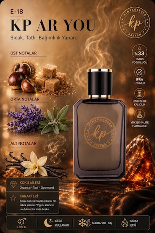 KP E-18 Erkek Parfüm EDP 50 ML