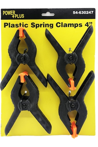 45 Mm Yaylı Mandal Tip Kıskaç   Işkence Seti 4 Parça