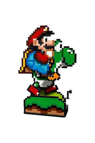 LEGO® Super Mario™ Super Mario World™: Mario ve Yoshi 71438 - Yetişkinler için Sergilenebilir Koleksiyonluk Yapım Seti (1215 Parça)