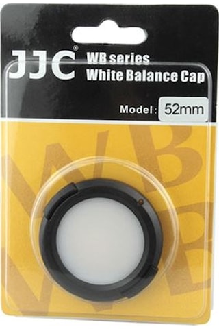 52 MM Jjc Beyaz Ayar Kapağı-White Balance Cap