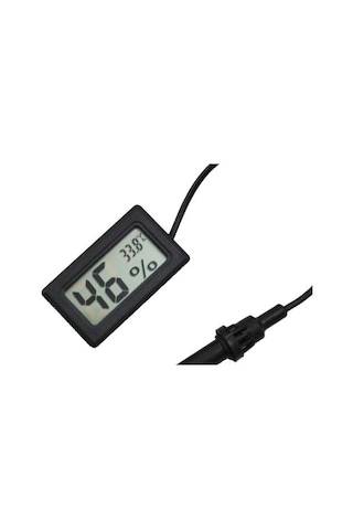 Digital Nem ve Isı Ölçer Problu Termometre Higrometre