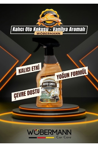 Wöbermann Araç Parfümü Kalıcı Vanilya Aromalı Oto Kokusu 400 ML