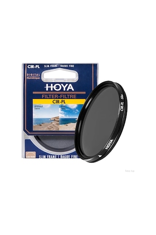 Hoya 82 MM CIR-PL Slim Polarize Filtre