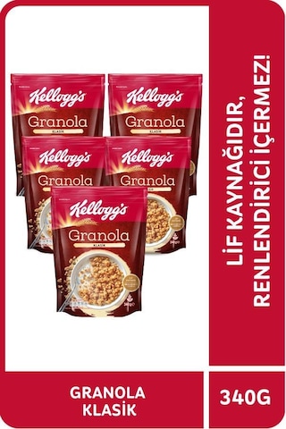 Kellogg's Granola Klasik 5 x 340 G